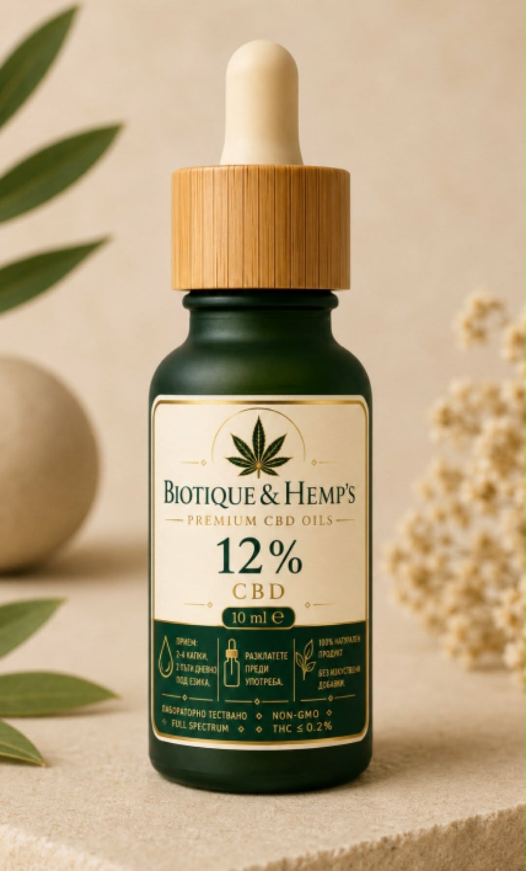 CBD 12% Full Spectrum — шишенце 10 мл