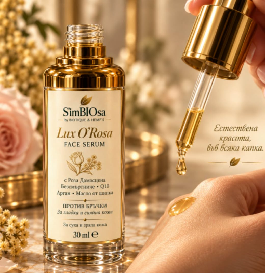 LUX O’ ROSA Anti-Age Serum — пипета